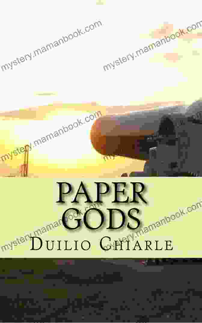 A Colorful And Intriguing Cover Of The Theatrical Script 'Paper Gods' By Duilio Chiarle PAPER GODS: Theatrical Script Duilio Chiarle
