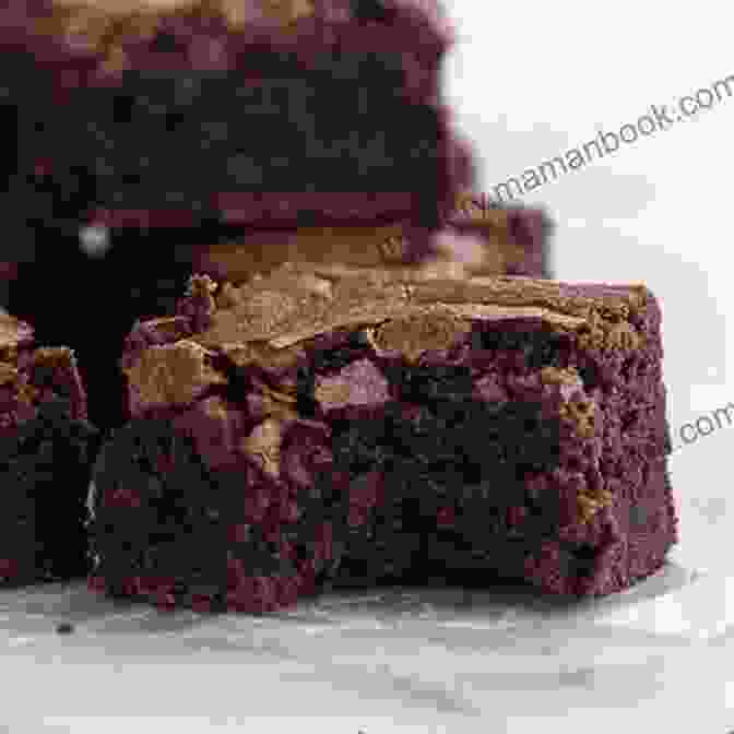 A Freshly Baked Batch Of Fudgy Brownies, Cut Into Squares And Oozing With Chocolate Cookies Bars Brownies Candies: Southern Collection Of Favorite Homemade Goodies (Southern Cooking Recipes)