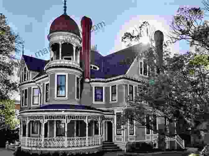 A Large, Victorian Style House With Many Towers And Turrets. Ghostland: An American History In Haunted Places