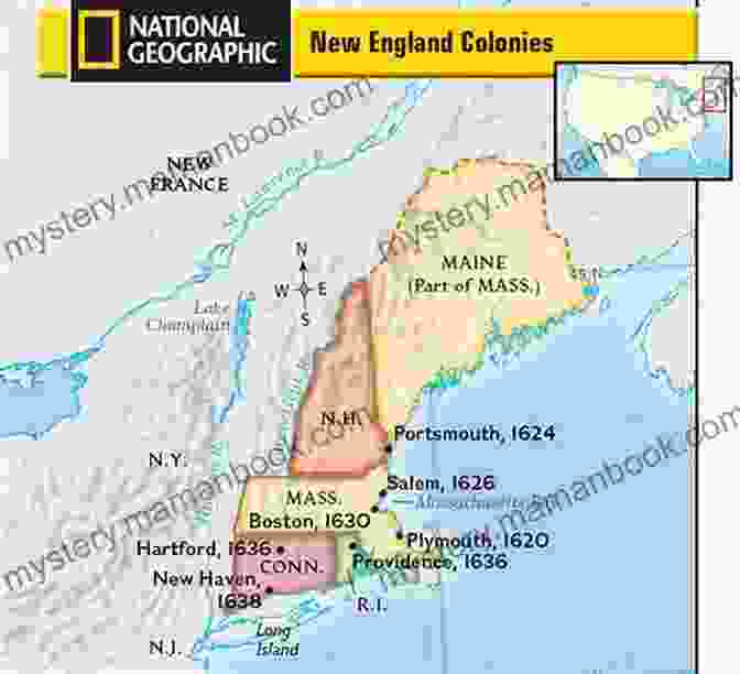 A Map Showing The Expansion Of Colonial New England Settlements In The 17th Century, With Arrows Indicating The Direction Of Migration. Tales Of Survival In Colonial New England (Colonial Life 2)