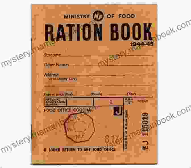 A Ration Book Issued During World War II. No Ordinary Time: Franklin Eleanor Roosevelt: The Home Front In World War II