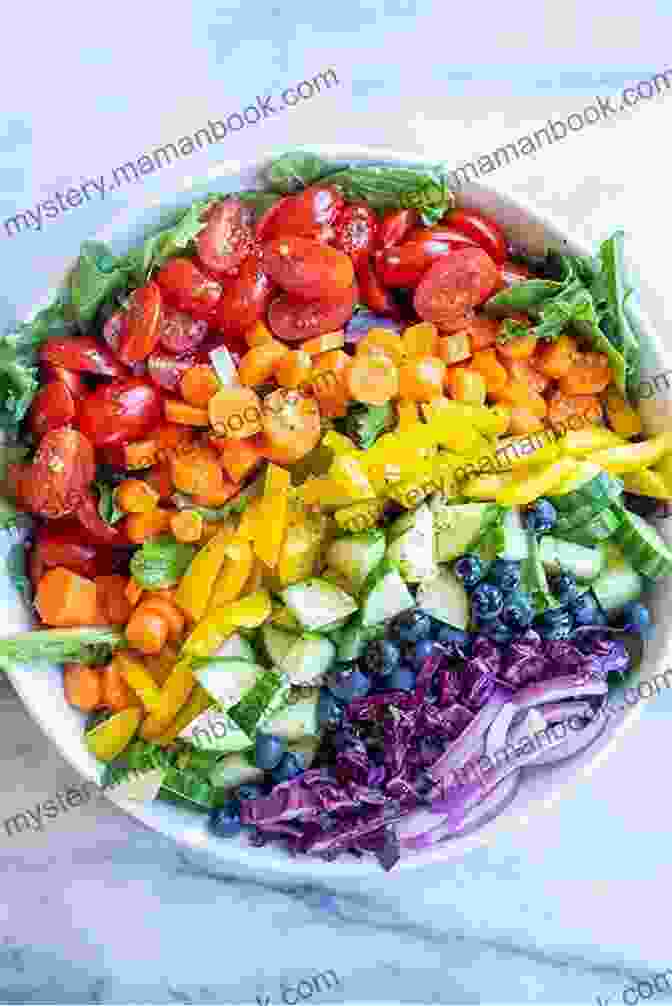 A Vibrant Rainbow Salad Bursting With Fresh Fruits And Vegetables What S Gaby Cooking: Everyday California Food
