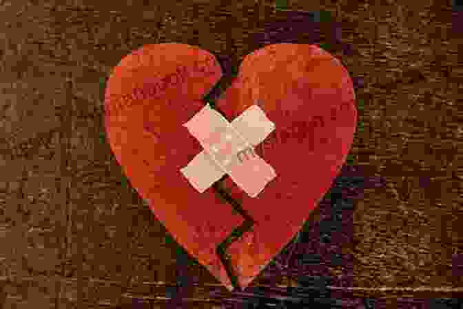 Broken Heart Healing Process Visualized By A Bandaged Heart The Secret To Getting Over Someone