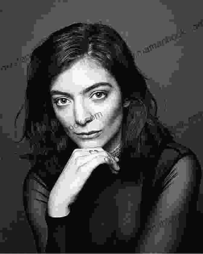 Clung Sonja Yelich, Known Professionally As Lorde, Poses For A Portrait Against A White Background Clung Sonja Yelich