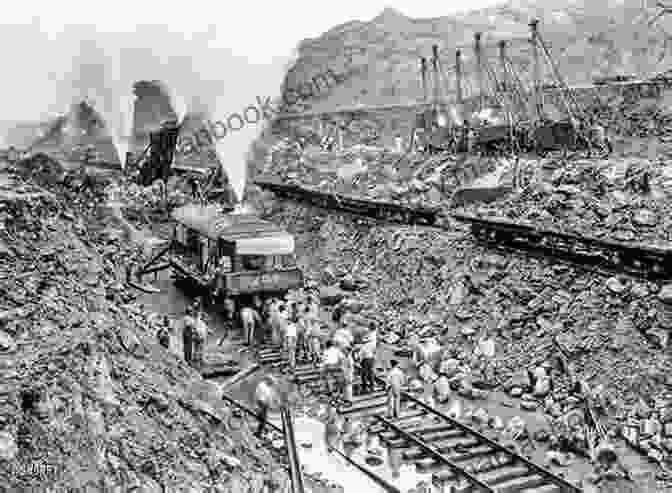 Construction Of The Panama Canal, Showing Massive Excavation Work The Path Between The Seas: The Creation Of The Panama Canal 1870 1914
