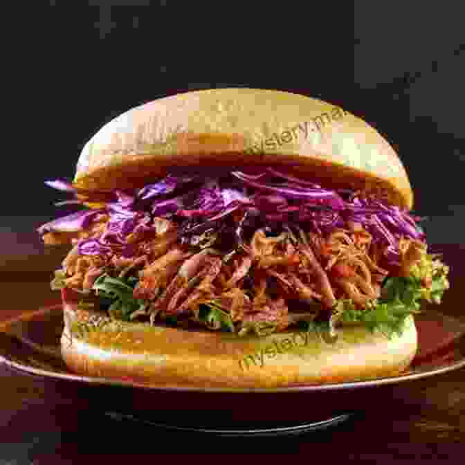 Delectable Pulled Pork Burger With Tender Pulled Pork, Tangy Barbecue Sauce, And Coleslaw Everyday Beef Cookbook: Meatloaf Casseroles Burgers More (Southern Cooking Recipes)