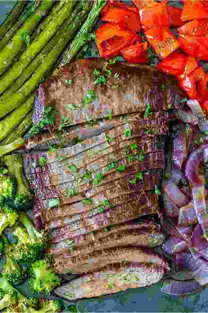 Grilled Steak With Roasted Vegetables On A Plate Copycat Recipes : Making Texas Roadhouse Most Popular Dishes At Home (Famous Restaurant Copycat Cookbooks)