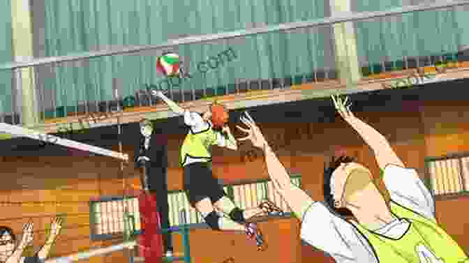 Kageyama Playing Volleyball Haikyu Vol 1: Hinata And Kageyama