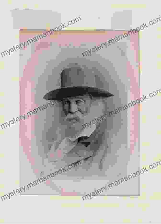 Portrait Of Walt Whitman, A Bearded Man With A Determined Expression Walt Whitman Poetry Collection: Leaves Of Grass Various Works And Poems And A Complete Biography Of Walt Whitman