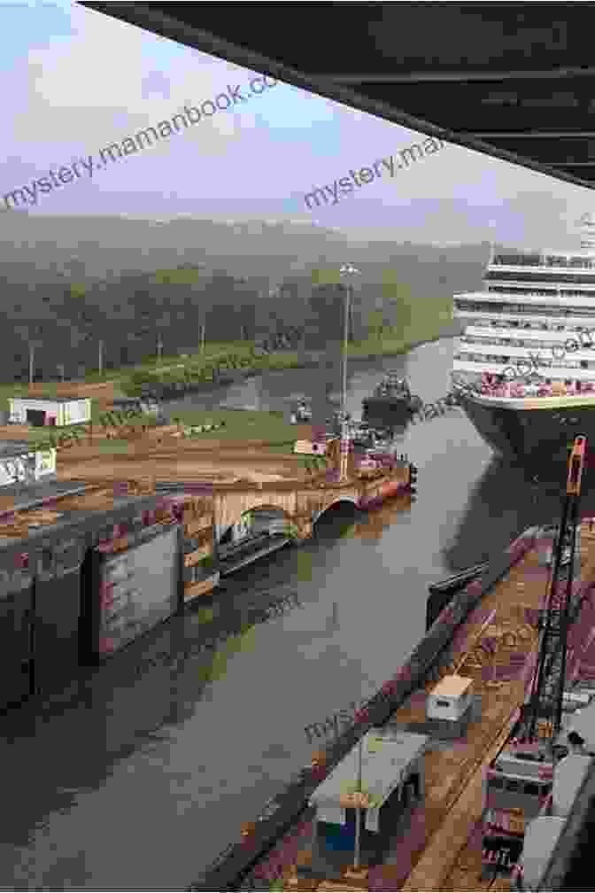 The Gatun Locks, Panama Canal, Showing Ships Passing Through The Path Between The Seas: The Creation Of The Panama Canal 1870 1914