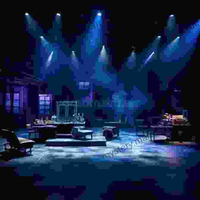 The Stage Set For The Ferryman, Depicting A Dimly Lit And Atmospheric Farmhouse Kitchen With A Large Hearth, Wooden Beams, And A Sense Of Both Warmth And Foreboding. The Ferryman (NHB Modern Plays)