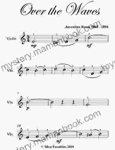 Over The Waves Easy Violin Sheet Music