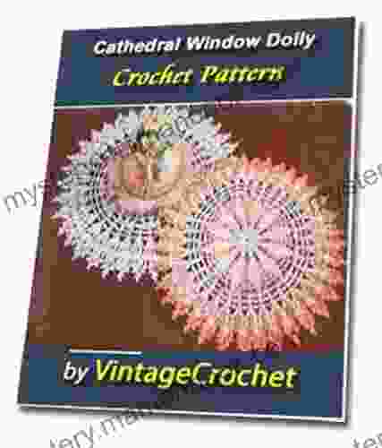 Cathedral Window Doily Vintage Crochet Pattern EBook